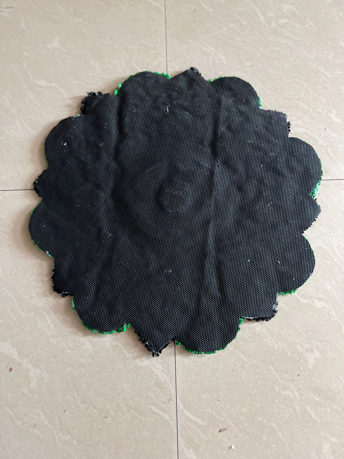 Fur Wool Multi-Petal Lotus Pooja Aasan - View 3